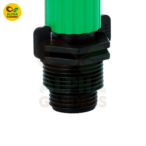 black-garden-fitting