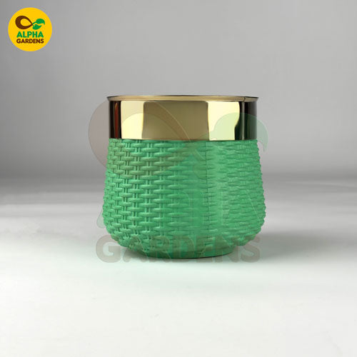 china-plastic-planter-pot-green