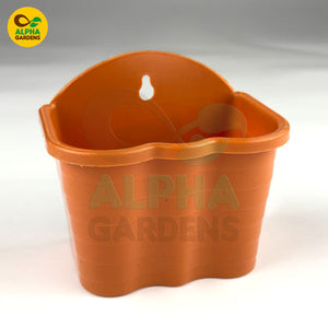  Dewari DW2 wall pot brown
