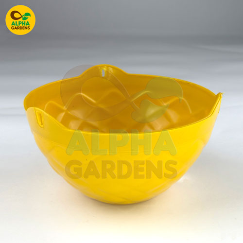 yellow-diamond-hanging-basket