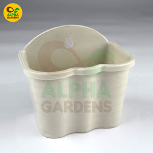  Dewari DW2 wall pot  white 
