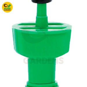 Green garden fitting 