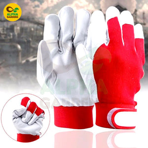 Pair of gardening gloves