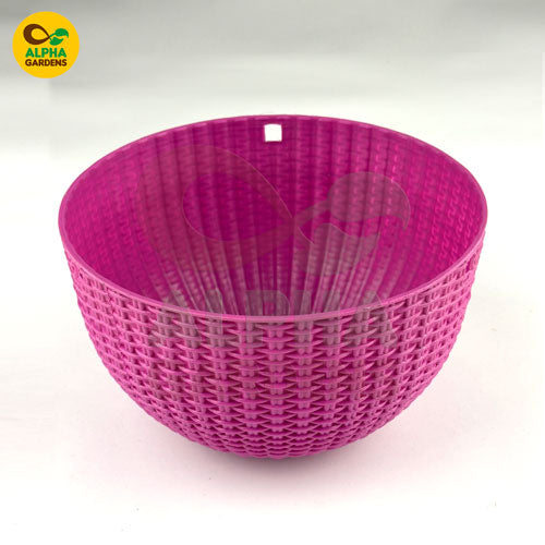 pink-ratan-hanging-planters