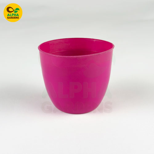 round-plastic-planter-pots-pink
