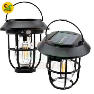 Solar-powered outdoor lantern 