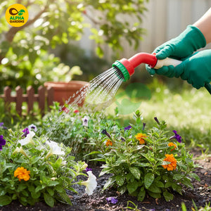  red and green watering 