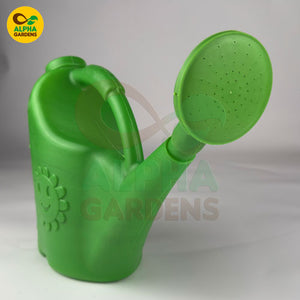 Green watering can